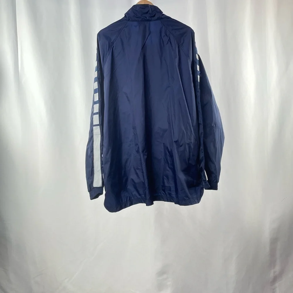 Vintage‎ Y2K adidas Windbreaker Full Zip Jacket in Blue Size XXL